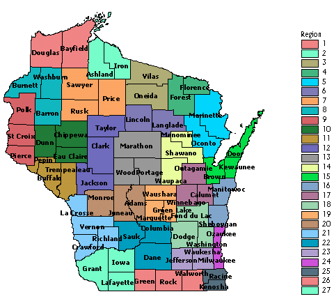 Clickable Region Map